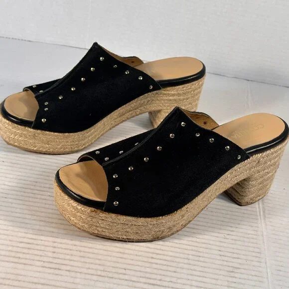 Ladies size 9 Platform sandals - Picture 5 of 13